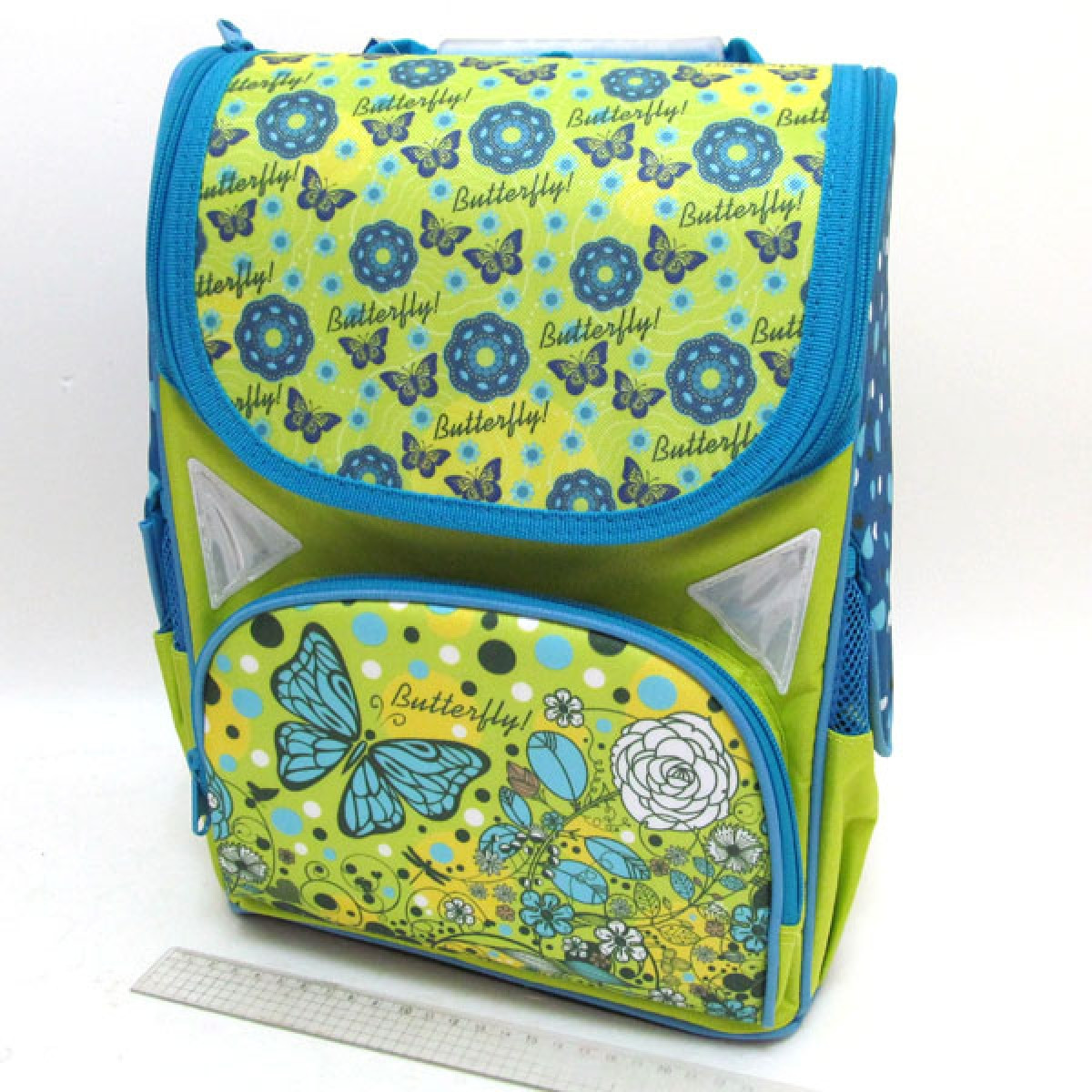Рюкзак Школьный Каркасный "Бабочки" 34х26х14,5см 3 Отд. — Купить ...
