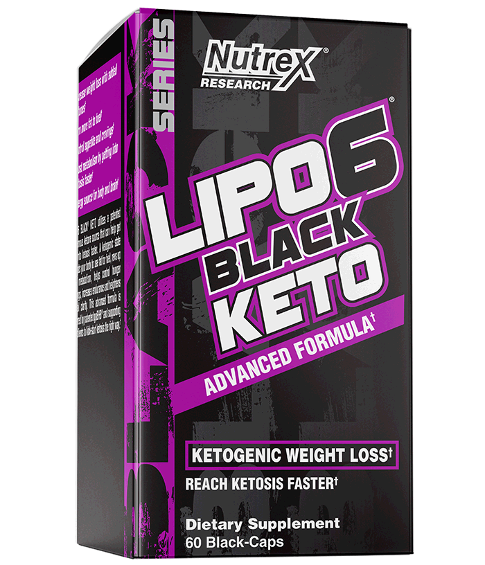 Жиросжигатель Nutrex Lipo-6 Black Keto (60 капс) нутрекс липо 6 - фото 1 - id-p1235804033