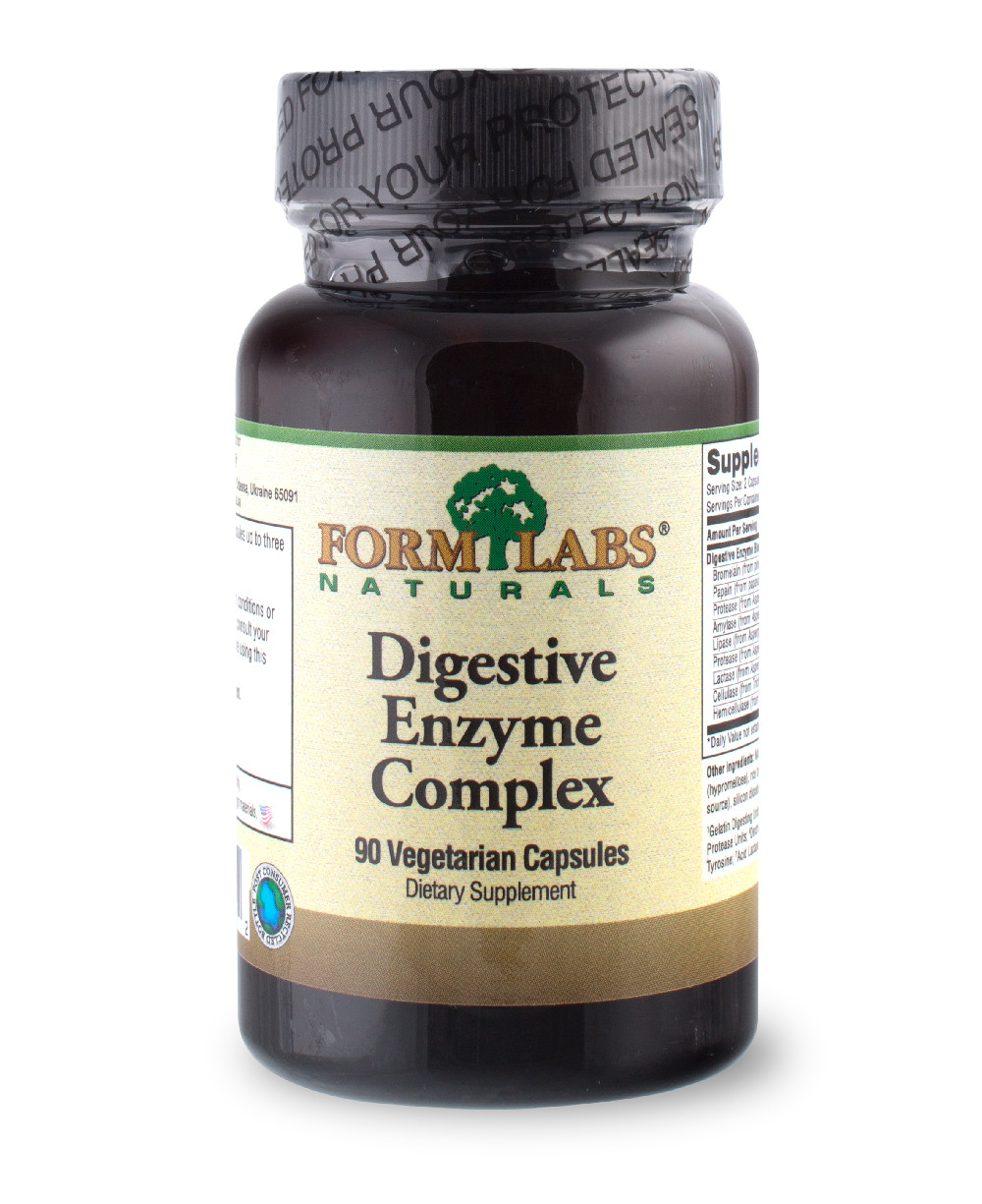Купить Ферменты энзимы Form Labs Enzyme complex (90 капс) форм лабс ...