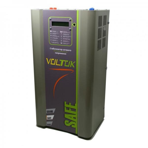 Стабілізатор напруги 22 кВт Voltok Safe plus SRK12-22000 - для будинку, дачі, квартири