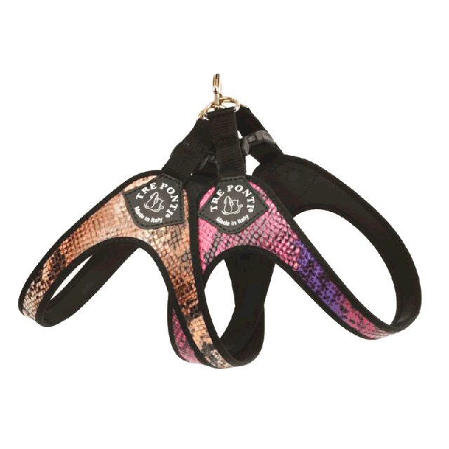 Шлейка Tre Ponti Fashion Python Purple для собак и кошек