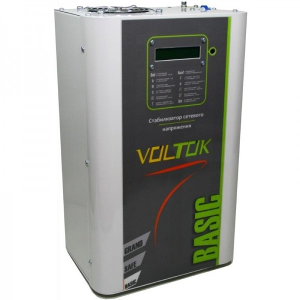 Стабілізатор напруги Voltok Ваѕіс plus SRKw9-18000 для будинку, дачі, квартири, промисловості