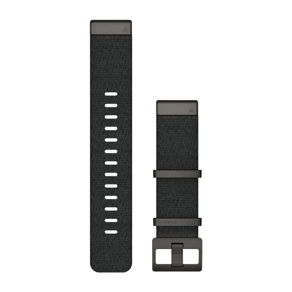 Жакардовий ремінець Garmin QuickFit 22 для MARQ, чорний