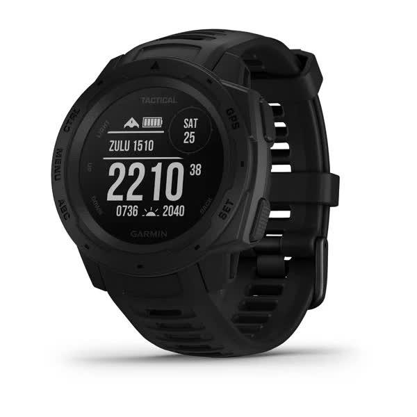 Смарт-годинник Garmin Instinct Tactical чорний