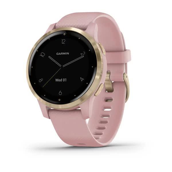Смарт-годинник Garmin Vivoactive 4S рожевий, золотавий