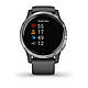 Смарт-годинник Garmin Vivoactive 4 сріблястий з сірим корпусом та ремінцем, фото 2