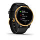 Смарт-годинник Garmin золотавий, чорний, фото 3