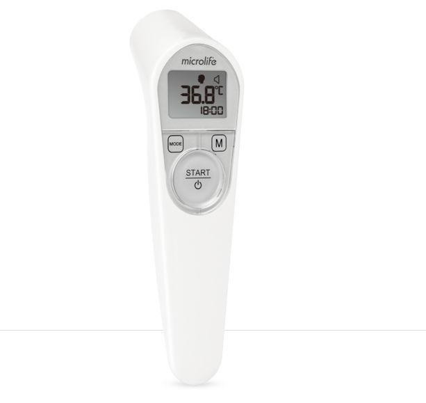 Термометр-пірометр безконтактний Microlife NC 200 для тіла ( 34 - 43 ℃), предметів (0 + 99,9 ℃), Швейцарія