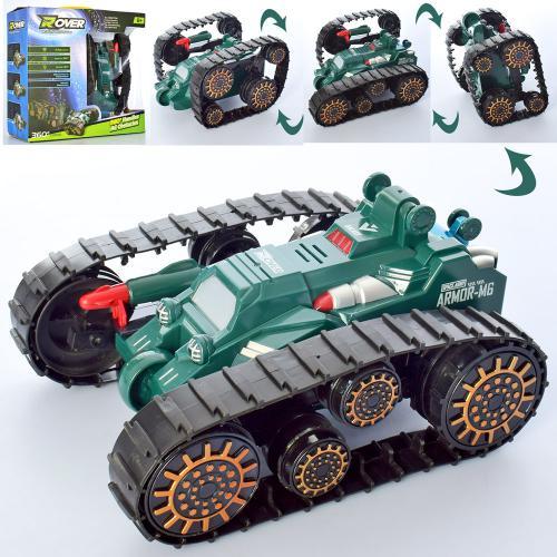 ТАНК ПЕРЕВЕРТИШ АКУМУЛЯТОРНИЙ, ТРЮКОВОЇ, ВСЮДИХІД НА Р/У 666-978