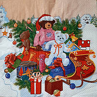 Серветка для декупажу 33х33см, НГІ-59