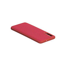 Чохол для Samsung Galaxy A70 Carbon Red протиударний чохол карбоновий на самсунг а70 червоний, фото 4
