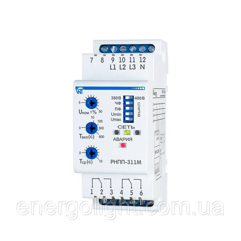 Реле контролю фаз РНПП-311М