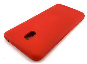 Чохол для Xiaomi Redmi 8A накладка Silicone Case бампер протиударний червоний, фото 2