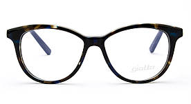 Стильна оправа для жіночих окулярів для зору GIOTTO (Італія) можемо вставити лінзи за рецептом