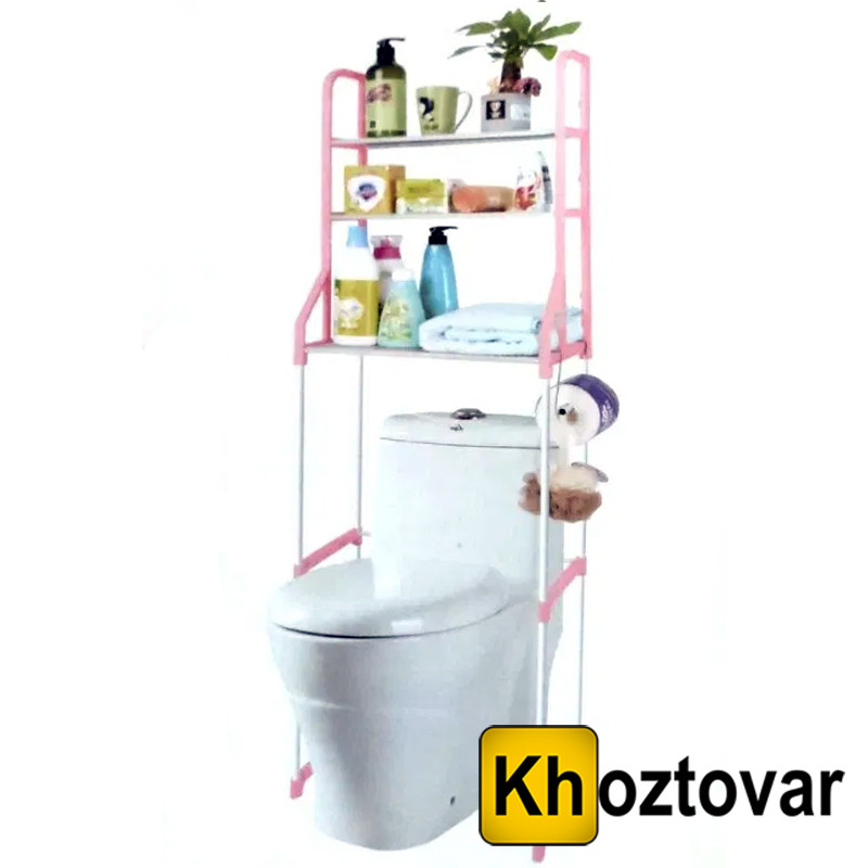 Полиця-стелаж підлоговий над унітазом WM-64, фото 1