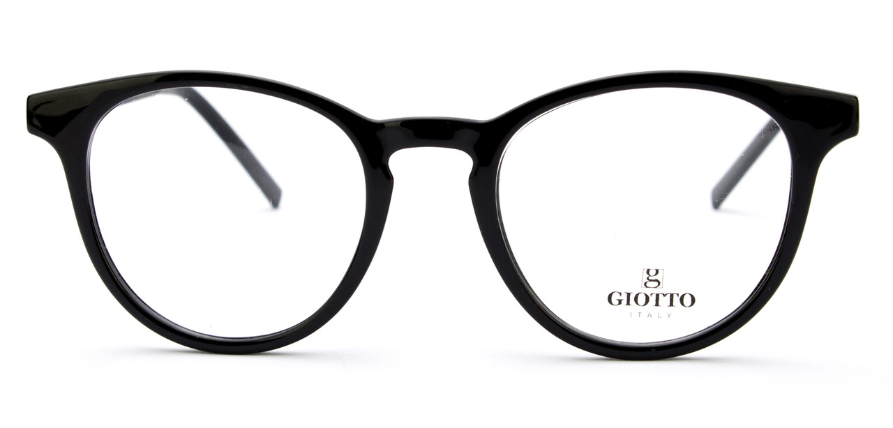 Комп'ютерні круглі окуляри для зору за рецептом (нулівки, плюс, мінус або астигматика) в італійській оправі, фото 1