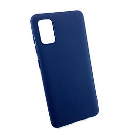 Чохол для Samsung A41, A415 накладка Soft Touch протиударний бампер силіконовий синій
