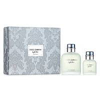 Набор (edt/125ml + edt/40ml) Dolce&Gabbana Light Blue Pour Homme (3423478414556)