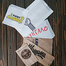 Паперові пакети саше для фаст-фудів