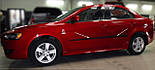 Молдинги на двері для Mitsubishi Lancer X 2007-2017, фото 3