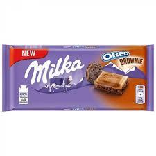 Шоколад Milka Oreo Brownie, 100 g