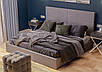 М'яка сучасне ліжко двоспальне "Лайт" від Шик-Галичина (різні розміри), фото 2