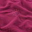 Муслін однотонний двошаровий жатий, колір фуксія, ширина 135 см, фото 2