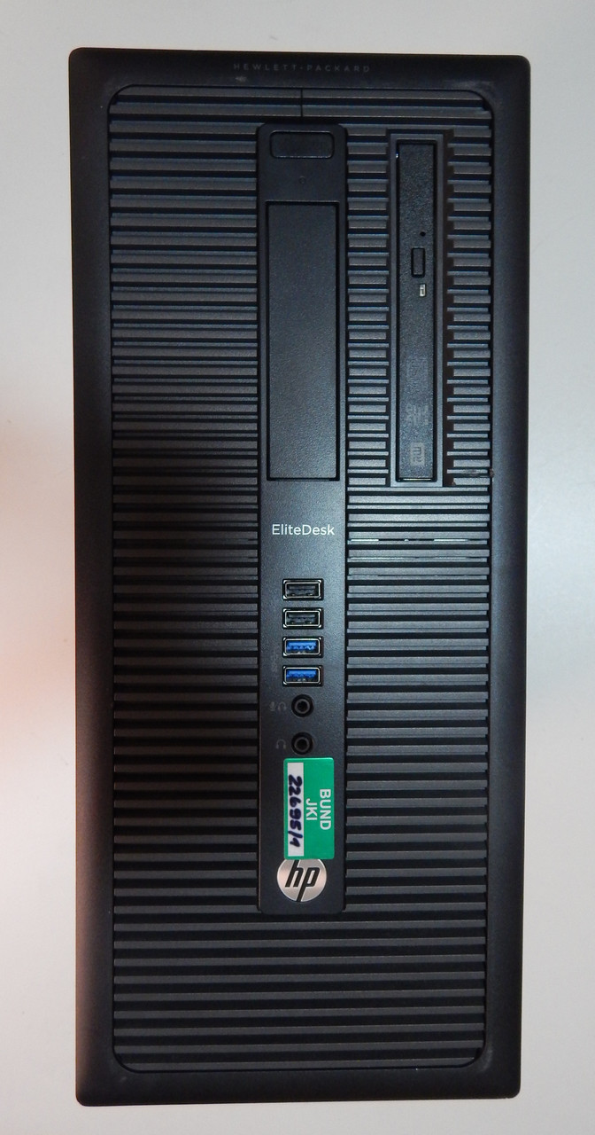 Системний блок-комп'ютер б у HP EliteDesk 800 G1 TWR G3220/ 4Гб ОЗУ/Intel HD Graphics 4600/ DVD-RW