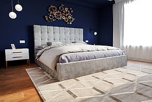 М'яка сучасне ліжко двоспальне "Скай" від Шик-Галичина (різні розміри)