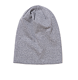 Шапка-панчіоха для дітей Сіра, фото 2