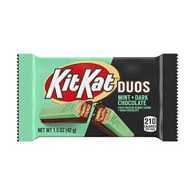 Батончик Kit Kat Duos Mint Dark Chocolate 42g