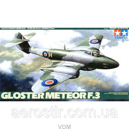 Gloster Meteor F.3 1/48 TAMIYA 61083