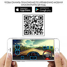 Дитячий електромобіль джип баггі Bambi M 3804EBLR-4 (MP3, SD карта, USB, мотори 4x45W, акум.12V10AH), фото 3