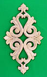 Різьблений дерев'яний декор для меблів/Декор центральний/ Код ДЦ12, фото 4