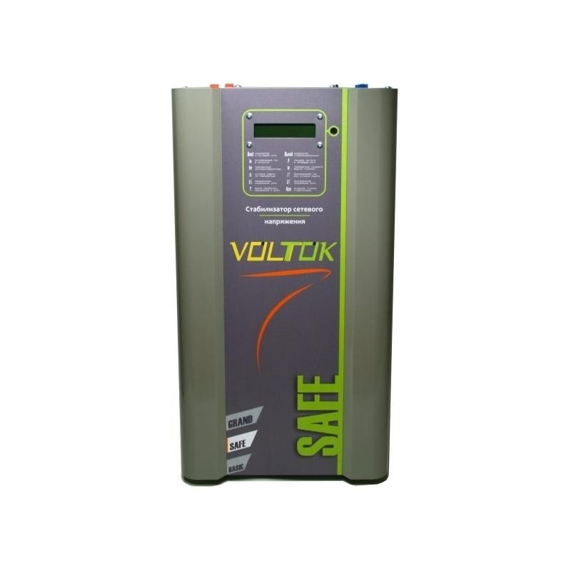 Стабілізатор напруги 15 кВт Voltok Safe plus SRKw12-15000 - для будинку, дачі, квартири