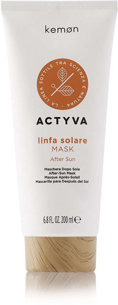 Поживна маска для волосся після перебування на сонці Kemon Actyva Linfa Solare Mask