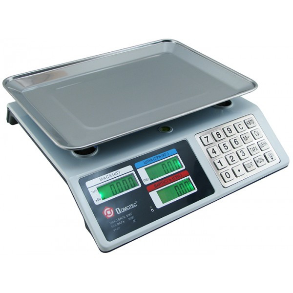 Ваги електронні торгівельні до 50 кг Domotec MS-982