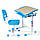 Дитяча парта зі стільчиком FunDesk Piccolino Blue, фото 4