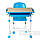 Дитяча парта зі стільчиком FunDesk Piccolino Blue, фото 7