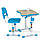 Зростаюча парта для хлопчика/дівчинки FunDesk Piccolino II Blue, фото 5