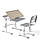 Дитяча парта зі стільчиком FunDesk Sorriso Grey, фото 4
