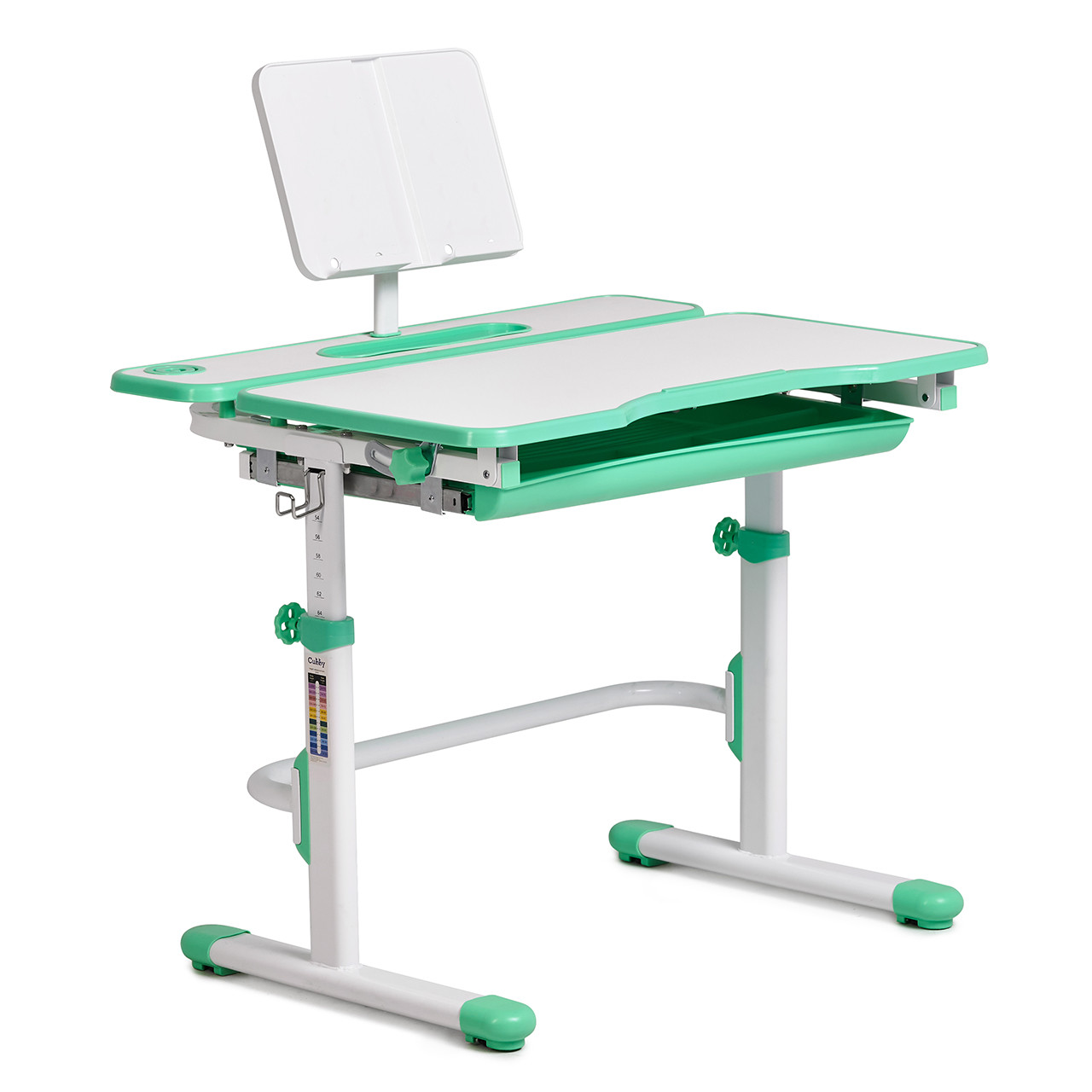 Растущая парта Cubby Fressia Green