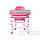Дитяча парта зі стільчиком FunDesk Sorriso Pink, фото 2