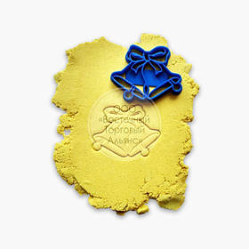 3D-форми для пряників — Вирубка-відбиток "Два дзвіночка"