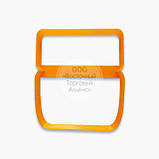 3D-форми для пряників — Вирубка + трафарет "Дівчина з підручниками No1", фото 7