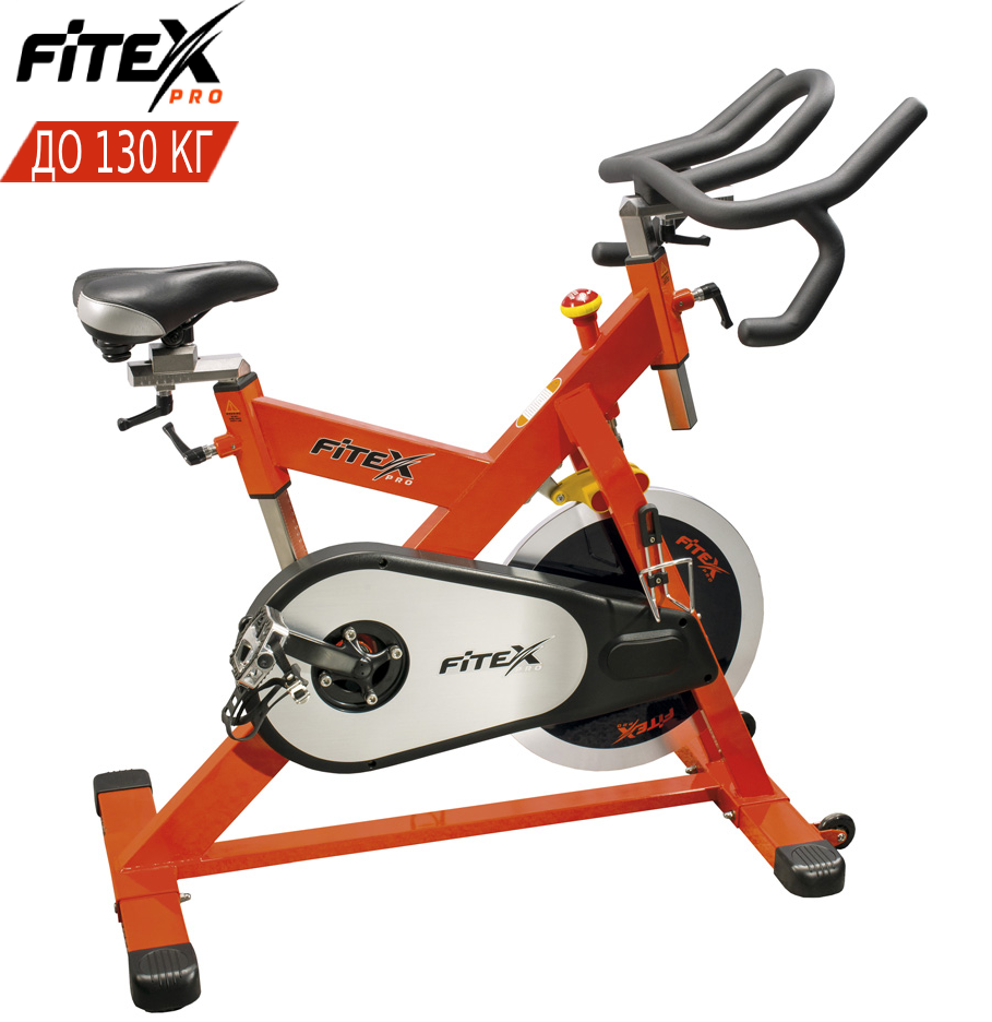 Спинбайк Fitex ЅВ301М. Магнітна. Комерційна.Передній привід. Маховик 14 кг. До 130 кг.