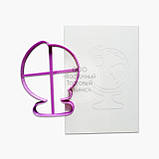 3D-форми для пряників — Вирубка-відбиток "Глобус No1", фото 5