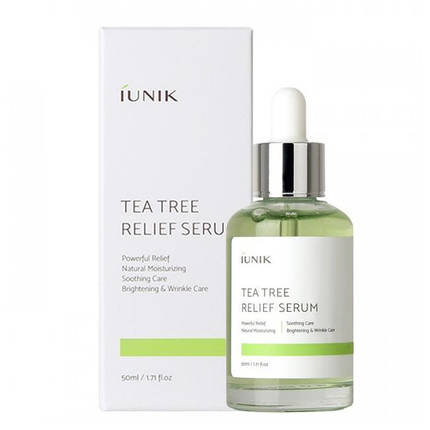 Сироватка з чайним деревом для проблемної шкіри IUNIK Tea Tre Relef Serum, 50 мл, фото 2