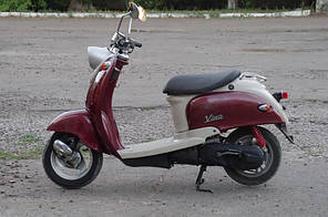 Скутер Yamaha Vino (вишневий)