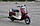 Скутер Yamaha Vino (вишневий), фото 4